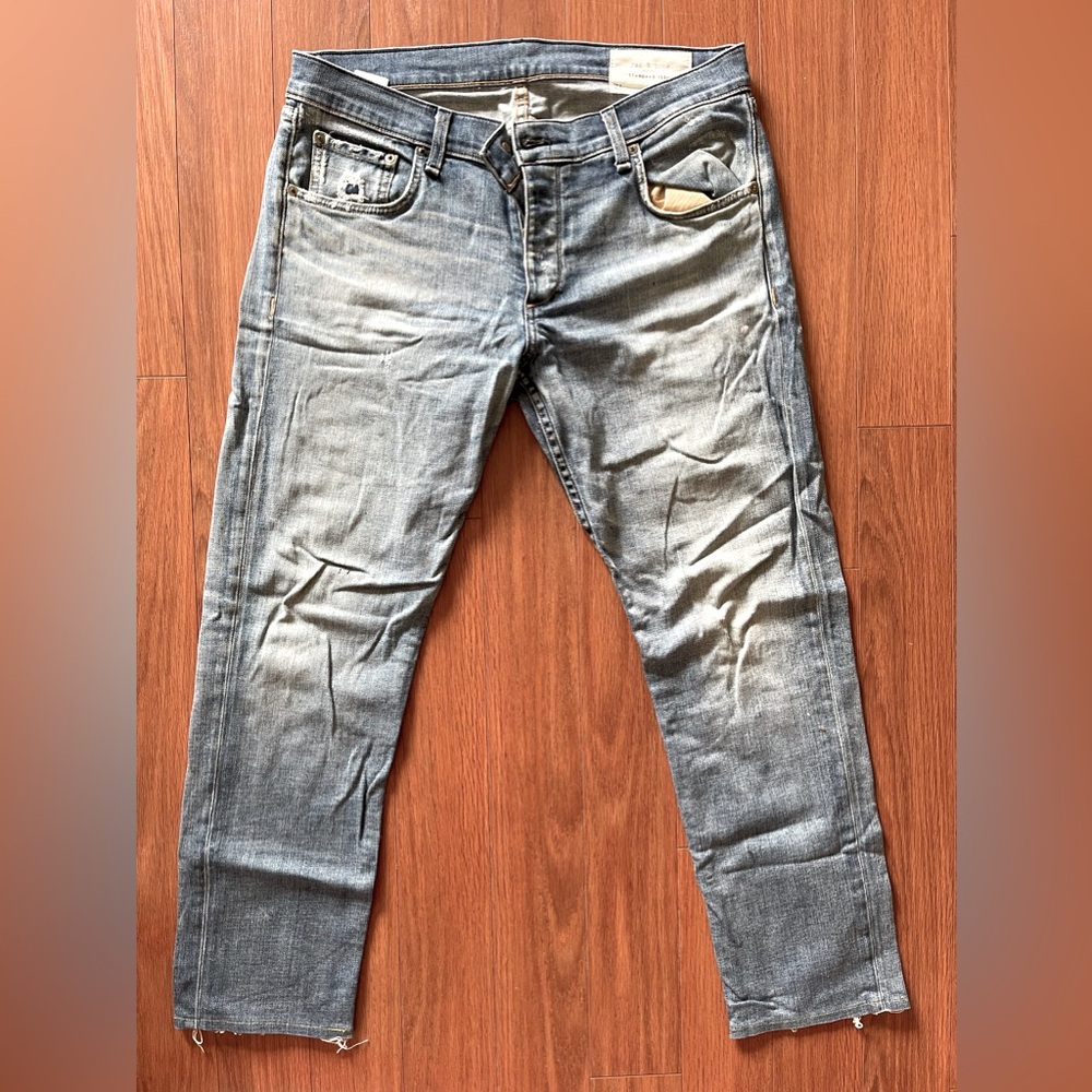 Rag & Bone - Slim Fit - Predistressed Denim - size 32